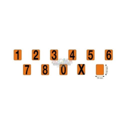 Купити Набір цифр для таблиць ADR 33шт Bicma Нерж Італія (2602991094)