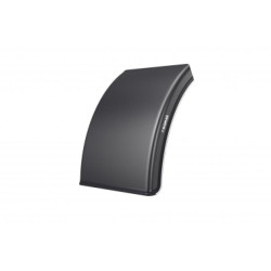 Купити Напівкрило пластикове на причіп з білою смугою Domar DK1130, B=650 мм Domar Пластик Італія (DK1130)