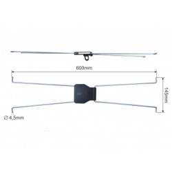 Buy L-600 mm landslide roof hinge, KOGEL L = 600 mm (1806351493)