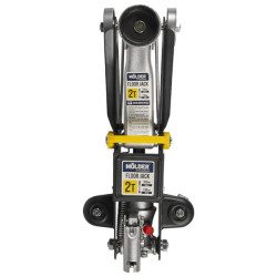 Купить Домкрат гидравлический подкатный Molder 2т 130-330мм пластиковый кейс 7кг