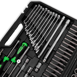 Buy Professional set of tools in the Winso Pro 1/2 ", 1/4", 3/8 "72T, CR-V, 147DO.