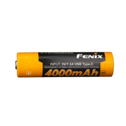 Buy Battery 18650 Fenix ​​ARB-L18-4000U TYPE-C