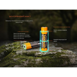 Buy Battery 18650 Fenix ​​(3400 mah) Type-C