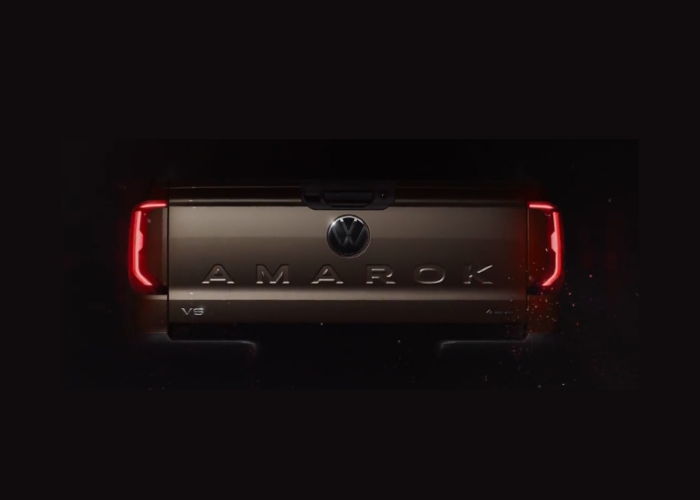 Свежий тизер Volkswagen Amarok 2023 - что известно о грядущем пикапе?