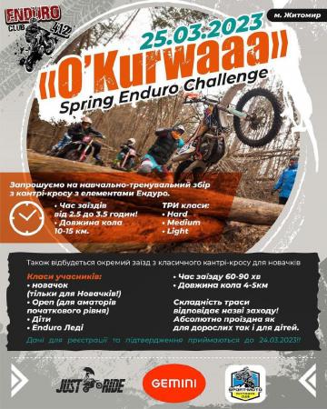 Spring Enduro Challenge “O’Kurwaaa” 25.03.2023