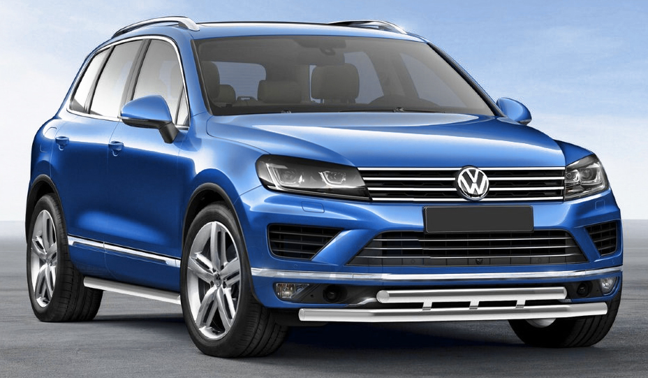 Захист переднього бампера для Volkswagen Touareg купити за гарною ціною в Україні