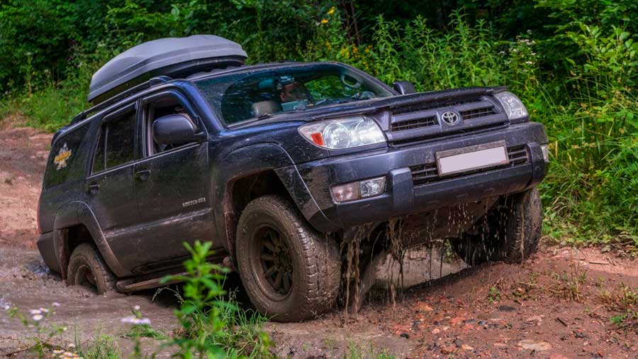 Toyota 4 Runner на бездорожье купить детали в Украине цена