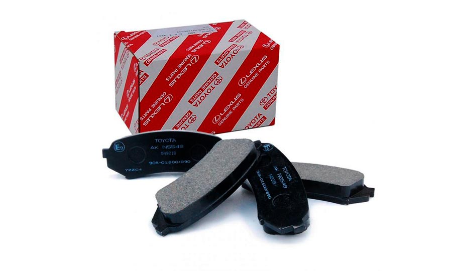 Оригінальні гальмівні колодки для Toyota Land Cruiser 100 купити в Україні ціна