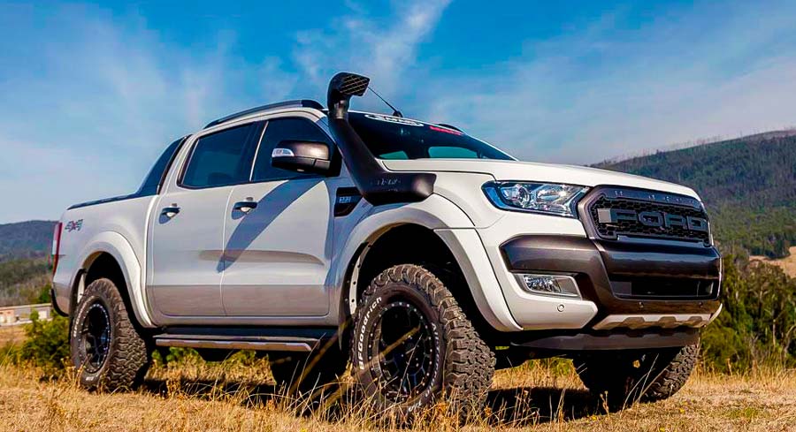 Виносний повітрозабірник Safari для Ford Ranger купити шноркель в Україні з знижкою ціна