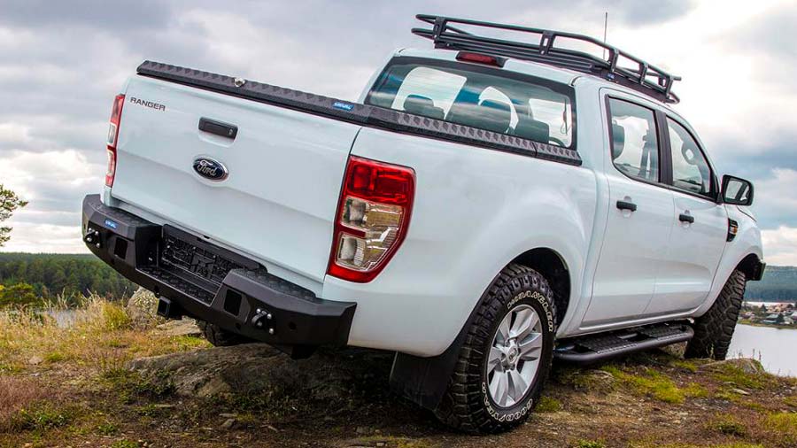 Задний силовой бампер Rival для Ford Ranger купить в Украине цена