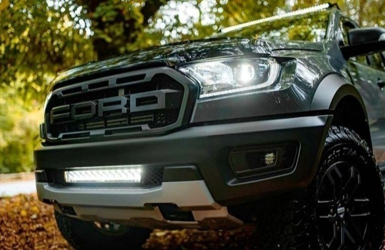 Комплект оптики для Ford Ranger с креплением на бампер Raptor G2 купить в Украине цена