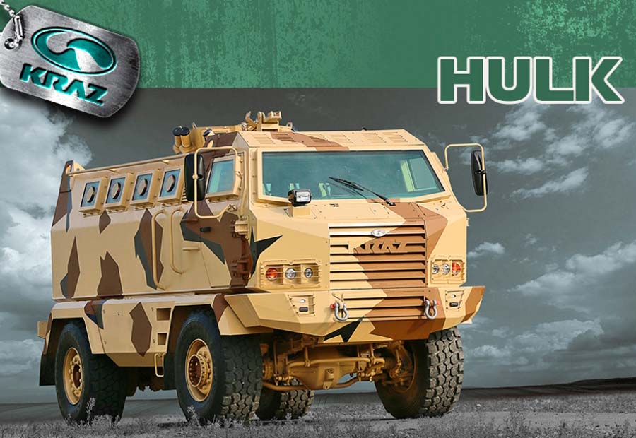 Багатоцільова бронемашина HULK купити дооснащення тюнінг для КрАЗ Україна ціна