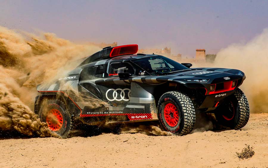 Гібридний Audi для гонки Dakar 2022 тюнінг позашляховиків Україна