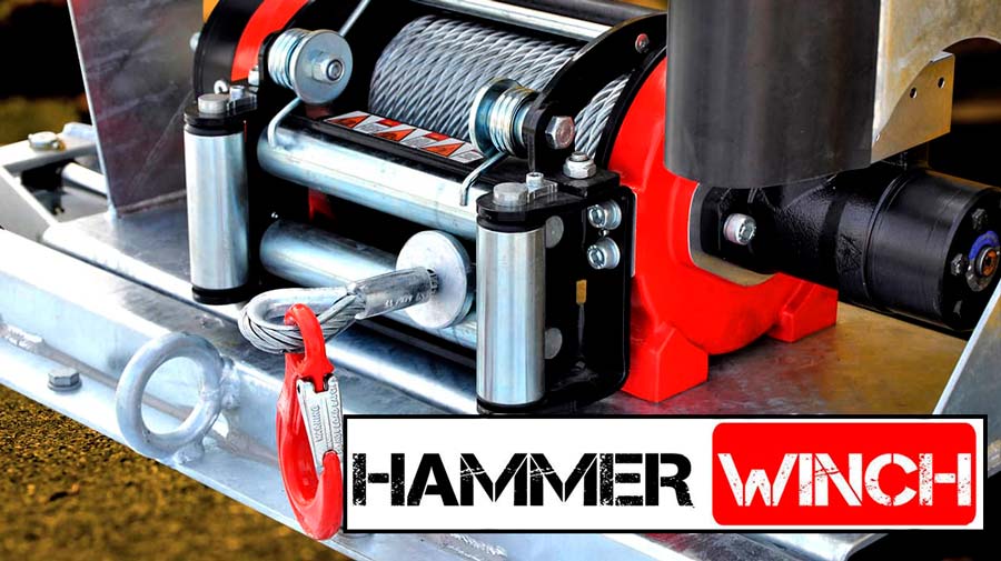 Гідравлічні лебідки Hammer Winch купити в Україні офіційно Winch
