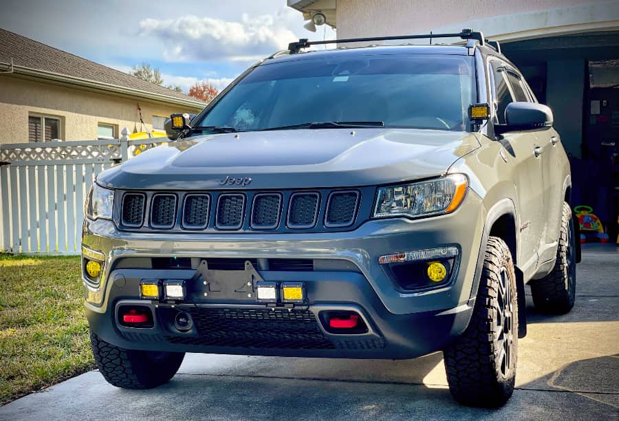 Денні ходові вогні для Jeep Compass MK49 купити в Україні тюнінг ціна Київ оригінал