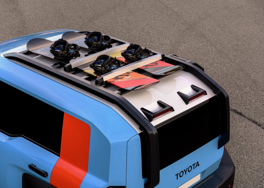Багажник на даху Toyota Compact Cruiser EV купити для позашляховиків та кросоверів в Україні ціна Київ