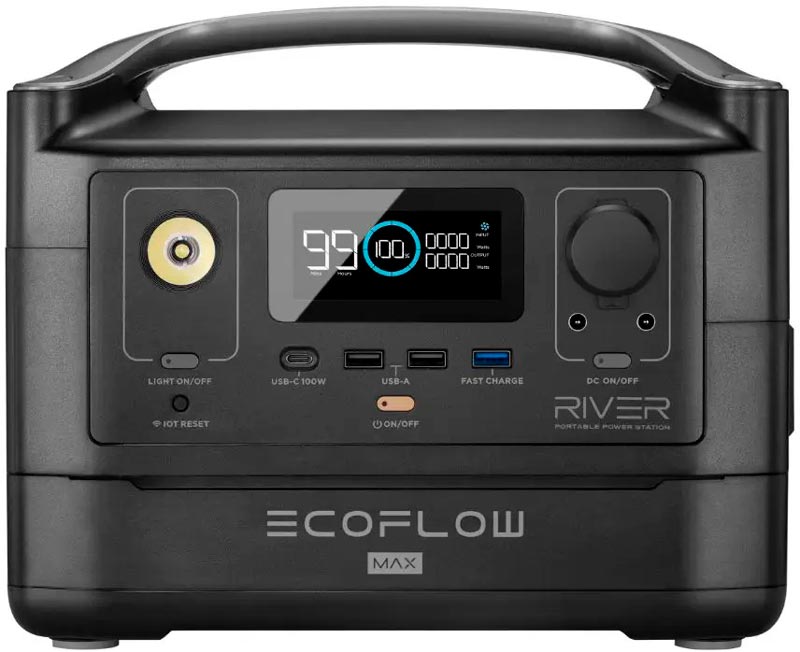 Купить мощный аккумулятор EcoFlow River Max по цене в Украине Киеве
