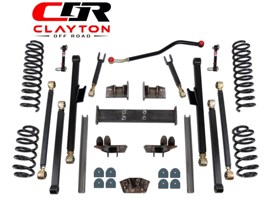 Подвески от компании Clayton купить в Украину с доставкой заказать под внедорожник лифт комплект