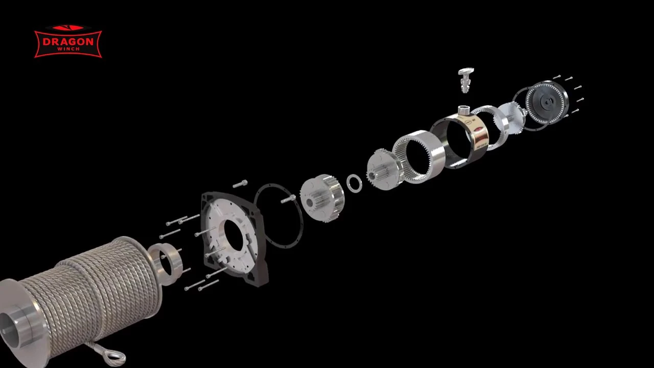 Купити лебідки на евакуатор Dragon Winch