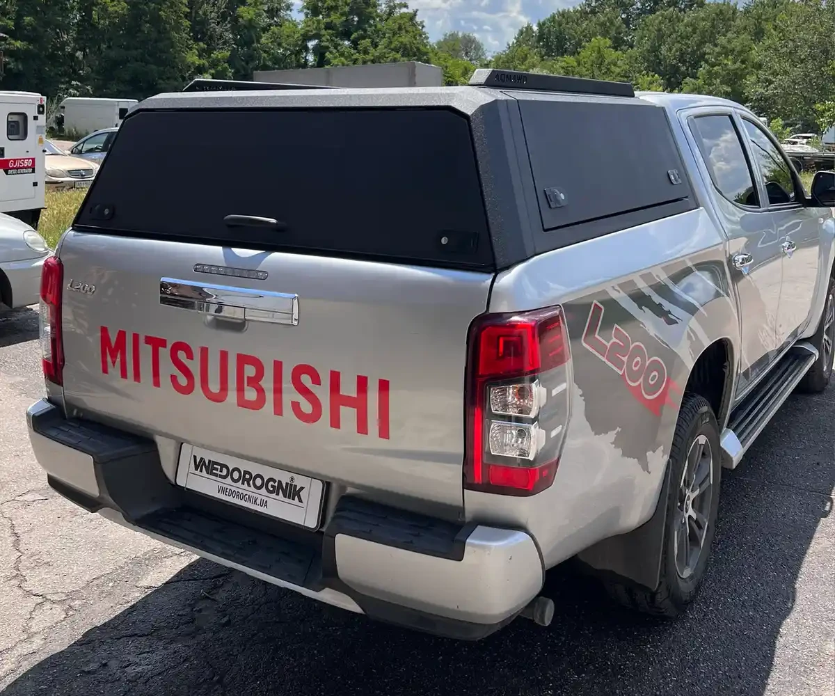 Сталевий кунг на Mitsubishi L200 2015+ AQM-T80 Сталевий кунг на Mitsubishi L200 2015+ AQM-T80