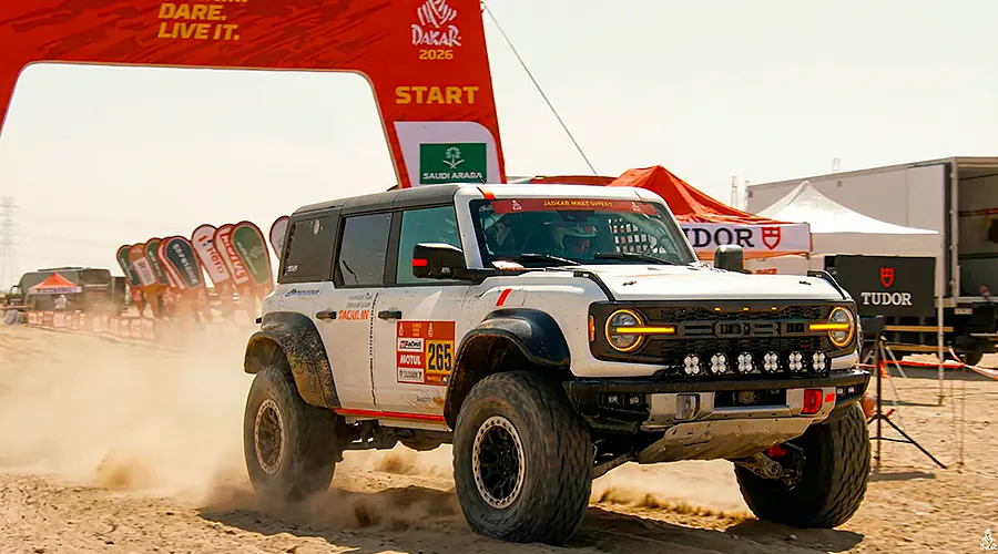 Успешный финиш Ford Bronco Raptor: результат работы украинского инженера Михаила Онуфрийчука, подготовившего серийное авто к тяжелейшему ралли-рейду.