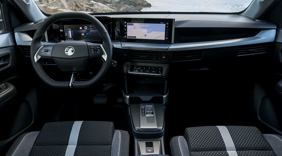 Interior of the new Opel Frontera