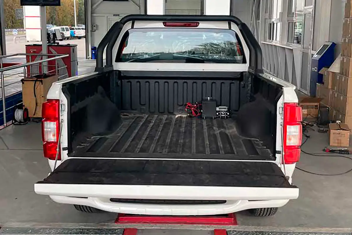 Установка ATV лебедка на Great Wall Wingle 7