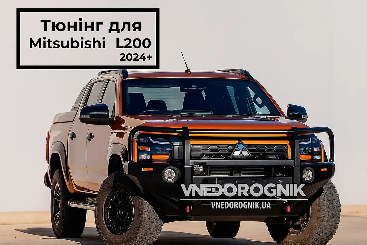 Тюнінг Mitsubishi L200 2024+ (6 Gen)